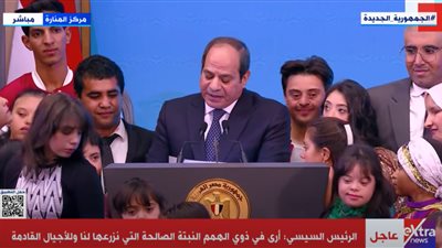 بطل في السباحة.. قارئ القرآن باحتفالية قادرون باختلاف: سعيد بلقاء الرئيس السيسي