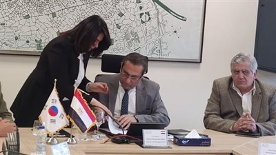 شركة العاصمة الإدارية توقع مذكرة تفاهم مع الوكالة الوطنية للتشييد بـ كوريا الجنوبية
