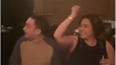 بالسيجارة وعلى أنغام صبري قليل.. شيرين وحسام حبيب يظهران بفيديو جديد في لبنان | فيديو