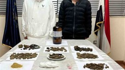 حولا مساكنهما لمصانع مخدرات.. القبض على شخصين بتهمة تصنيع البودر والإستروكس بالتجمع