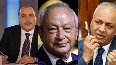 الباز ومصطفى بكري يردان على نجيب ساويرس بعد اتهامهما بالتطبيل: شخص تافه وجاهل