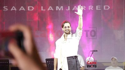 وسط تفاعل كبير من الجمهور.. سعد لمجرد يغني للعندليب وعمرو دياب في حفله بشرم الشيخ 