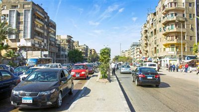 إعادة فتح شارع الهرم بعد انتهاء أعمال صيانة خط مياه شرب