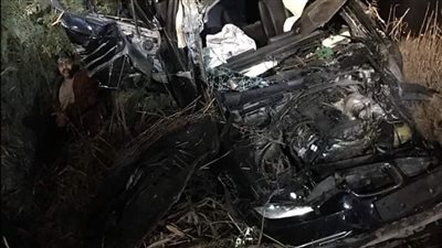 مصرع 3 أشخاص وإصابة رابع في حادث انقلاب سيارة علي طريق بورسعيد المطرية | صور وفيديو