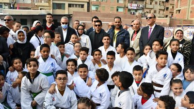 وزير الرياضة ومحافظ القليوبية يفتتحان مركز التخاطب وتنمية المهارات بكفر الجزار