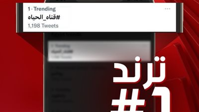 شبكة تليفزيون الحياة تتصدر تريند تويتر بنجوم الوطن العربي