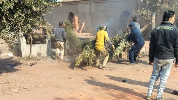 جانب من السيطرة على