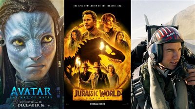 أعلى الأفلام إيرادات في 2022.. Top Gun: Maverick وAvatar 2 في المقدمة