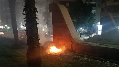 حرق القمامة في شارع فيصل ينذر بكارثة صحية | فيديو