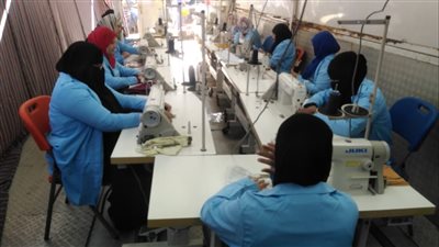 القوى العاملة: بدء التدريب المهنى على التفصيل والحياكة وأعمال الكهرباء بكفر الشيخ