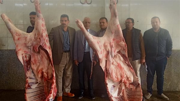 لحوم مذبوحة خارج