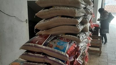 تموين القليوبية: ضبط 114 طن أرز مجهول المصدر 
