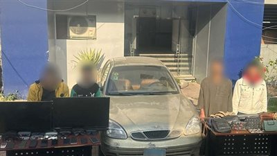 سقوط تشكيل عصابي تخصص في سرقة السيارات وتجارة المخدرات بالقليوبية