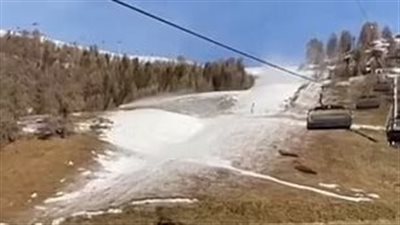 غلق نصف منتجعات التزلج بفرنسا.. موجة ارتفاع حرارة أعلى من المعدلات الطبيعية بأوروبا