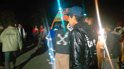 إصابة 5 أشخاص إثر تصادم دراجتين بخاريتين ببني سويف