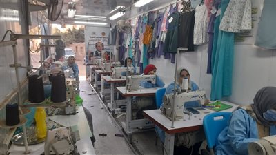 القوى العاملة: ختام البرنامج التدريبي على مهنة التفصيل والحياكة بالشرقية