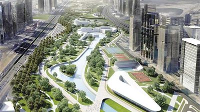 الإسكان تتعاقد مع شركة كوليرز لوضع خطة إدارة مشروع النهر الأخضر بالعاصمة الإدارية