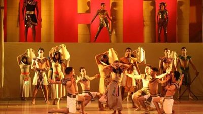 عرض فني تاريخي عن الملكة حتشبسوت بأوبرا الإسكندرية | صور