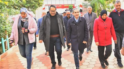 محافظ الغربية يشهد ثاني أيام القوافل التعليمية بزفتى