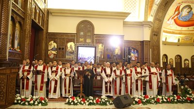 برئاسة البابا تواضروس الثاني.. قداس عيد الميلاد المجيد من كاتدرائية ميلاد المسيح بالعاصمة الإدارية