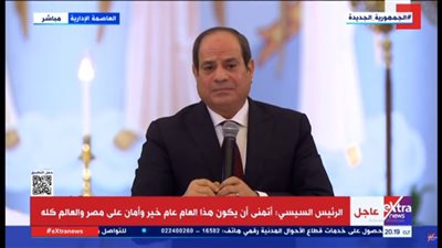 السيسي فى قداس عيد الميلاد: هي مصر لو تعبت هنتخلى عنها؟