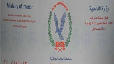 القضاء الإداري يلزم الداخلية بمحو السجل الجنائي لمتوفى