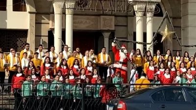 احتفالات في استقبال ضيوف البابا تواضروس بالكاتدرائية المرقسية في العباسية | بث مباشر