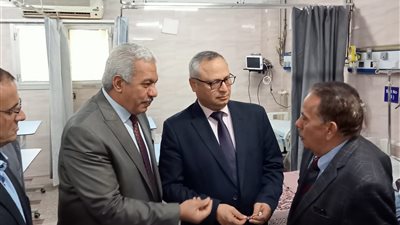 نائب رئيس جامعة الأزهر يتابع أعمال التطوير والتجديد بمستشفى سيد جلال