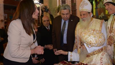 نائب محافظ البحيرة تشارك قداس عيد الميلاد المجيد بكاتدرائية دمنهور | صور