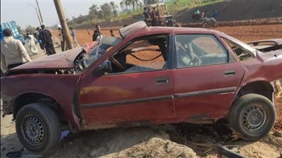 ننشر أسماء مصابي حادث تصادم 4 سيارات بأسيوط