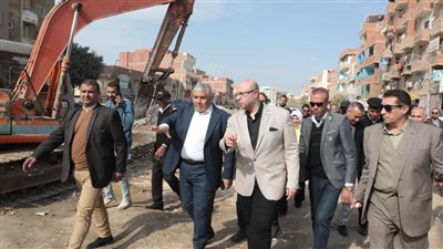 محافظ بني سويف يتفقد الموقف التنفيذي لخطة وأعمال الرصف بمدينة إهناسيا 