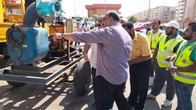 مياه القناة: انتشار سيارات الشفط لمواجهة الأمطار في بورسعيد والإسماعيلية والسويس