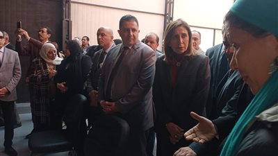 وزيرة الثقافة تفتتح أعمال تطوير قصر ثقافة روض الفرج | صور