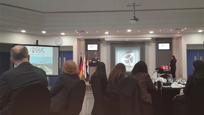 رئيس أمناء الجامعة الألمانية: تنفيذ الهوية البصرية بسيناء فخر كبير لنا