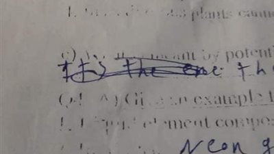 جدل بين أولياء الأمور بشأن امتحان العلوم لـ أولى إعدادي بمدرسة في القاهرة.. والتعليم: جارٍ التحقيق في الواقعة
