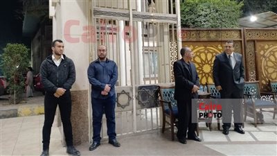 بدء عزاء نجل الشيخ عبد الباسط عبد الصمد بمسجد الحامدية الشاذلية | بث مباشر 