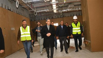 محافظ الغربية يتفقد مستشفيات طنطا والسنطة والأورام