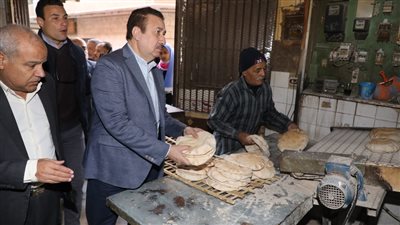 محافظ المنوفية: تحرير 194 محضر إنتاج خبز ناقص الوزن خلال يومين