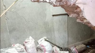 انهيار الحوائط الداخلية بعقار بحي غرب أسيوط دون وقوع خسائر بشرية