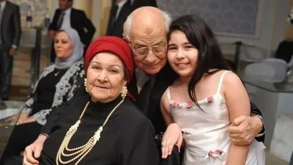 رشوان توفيق وزوجته