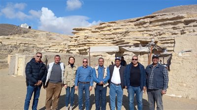 مدير المكتب الإقليمي لليونسكو تزور منطقة آثار سقارة