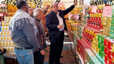 إقامة عدد من معارض أهلا رمضان لبيع السلع الغذائية بمدينة سمسطا 