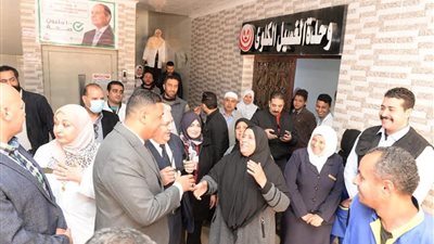 محافظ الدقهلية يتابع أعمال التطوير والصيانة بمستشفى أجا المركزي