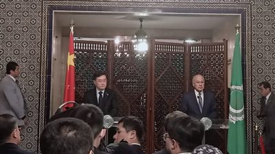 وزير الخارجية الصيني: سنستحدث آليات للتعاون مع الدول العربية.. ولا يجوز المساومة بحقوق فلسطين 
