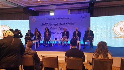 الآثار تنظم ورشة عمل بين اتحاد شركات السياحة اليابانية JATA وممثلي القطاع السياحي المصري | صور 