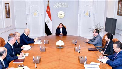 السيسي يستقبل الرئيس التنفيذي لشركة إيني الإيطالية للبترول