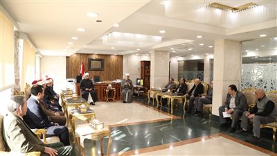 أمين البحوث الإسلامية يبحث مع الأمناء المساعدين ومدراء العموم تفعيل منظومة الرقمنة ووضع تصور قواعد بيانات