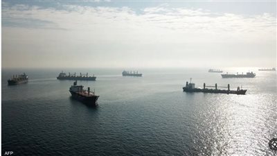 اتفاق الحبوب الروسي الأوكراني.. أكثر من 100 سفينة تنتظر دورها في مياه تركيا