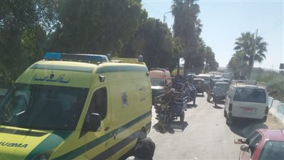 حالتهم مستقرة.. ننشر الحالة الصحية لمصابي حادث كوبري إدفو بأسوان 