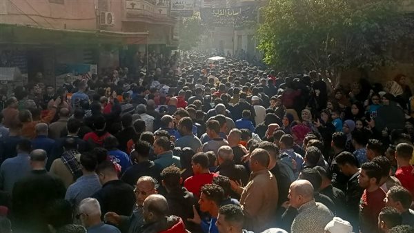 تشييع جثمان شاب بالمحلة